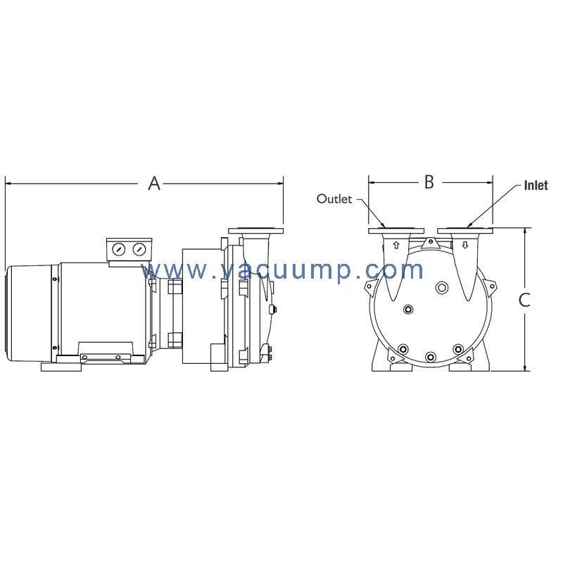 Schmied 2BV Liquid ring vacuum pump