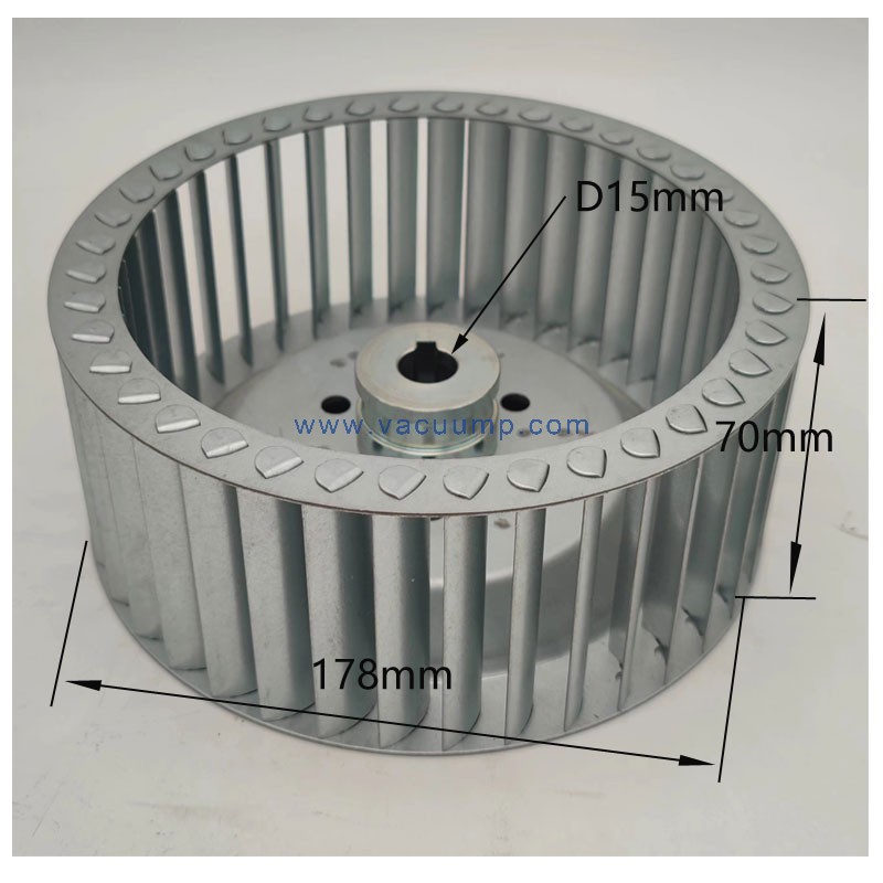 DT4.25/4.40K P/N 902300 27600 Repair parts metal Cooling fan for BECKER vacuum pump