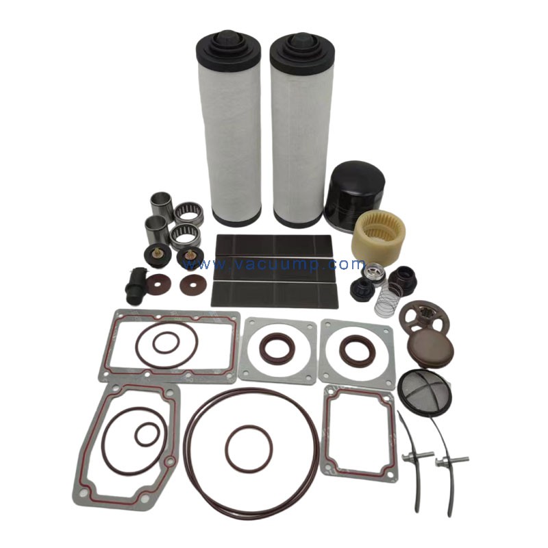 RA0100 Overhaul Kit 0993106213 With Filter Vanes Seal Repair Parts For BUSCH Vacuum Pump
