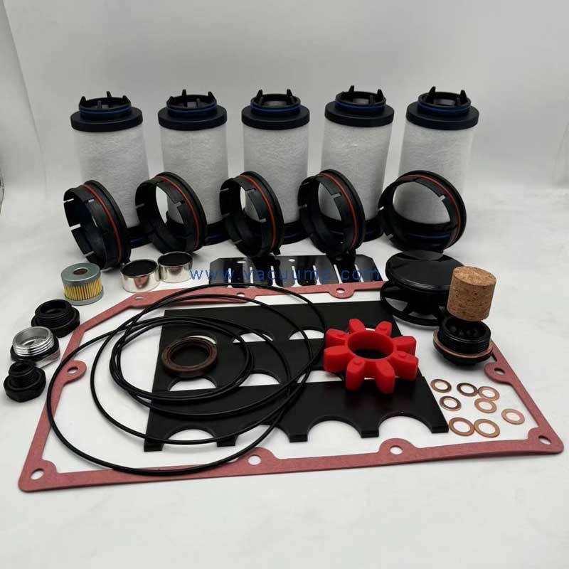 VC202 VC303 Overhaul Kit Wearing parts With Filter Vanes Seal Repair Parts For Elmo Rirtschle Vacuum Pump