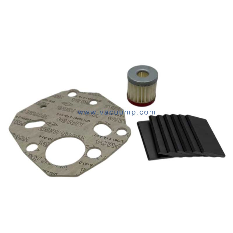 VT4.10 Service Set PN 57330027300 verhaul Kit With Filter Carbon Vanes gasket Repair Parts For BECKER Vacuum Pump