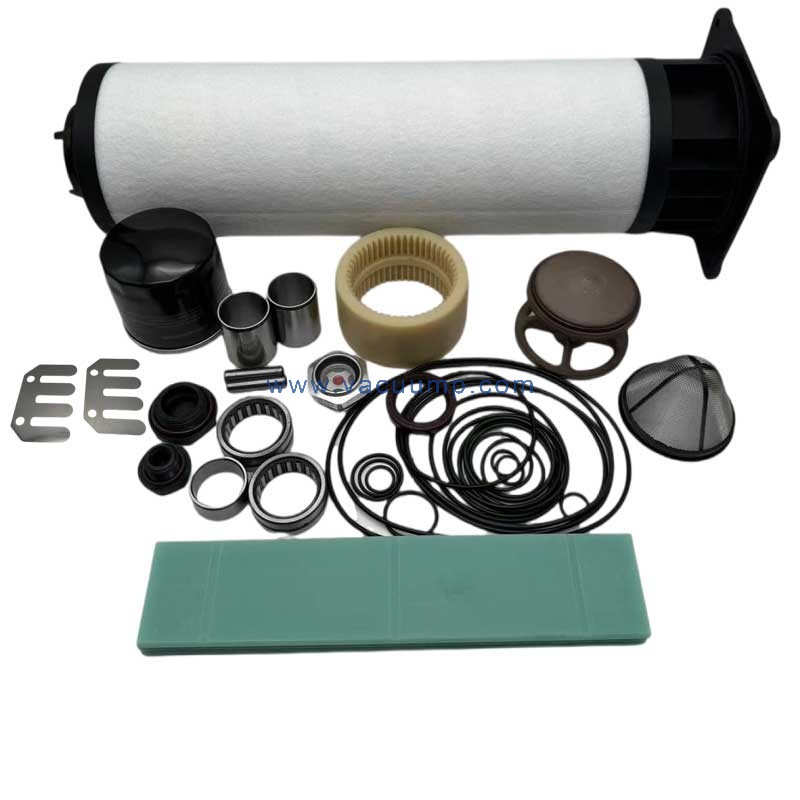 RD240-RD360 Overhaul Kit With Vanes Seal Filters Repair Parts For Vacuum Pump for BUSCH