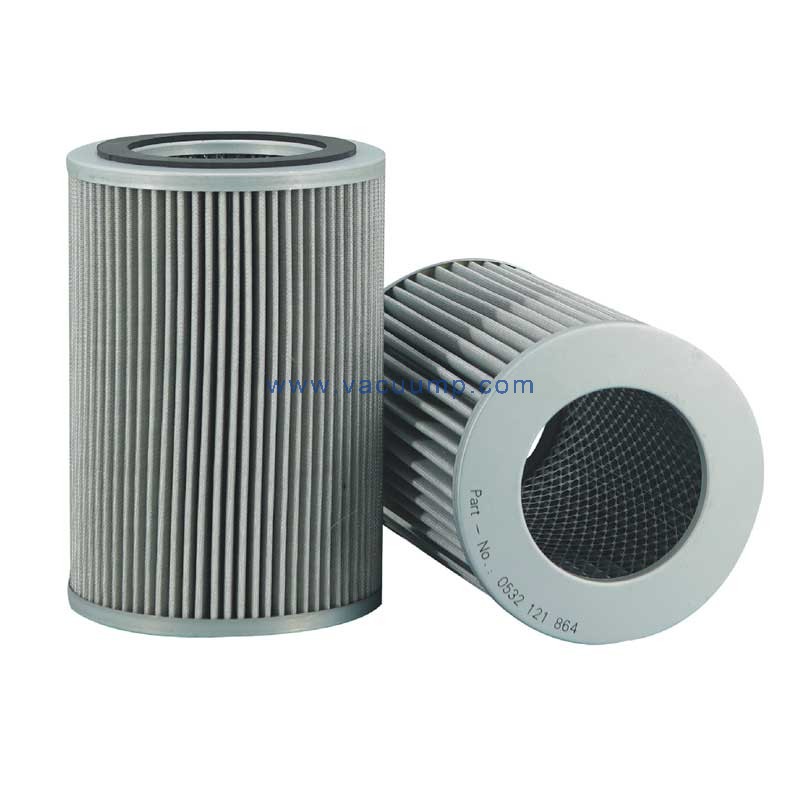 Polyester Air Filter PN0532121864 Vacuum pump service parts for BUSCH