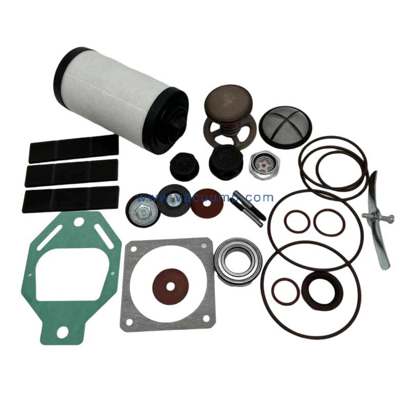 KB/KC0040D Overhaul Kit 0993121240 With Filter Vanes Seal Repair Parts For BUSCH Vacuum Pump