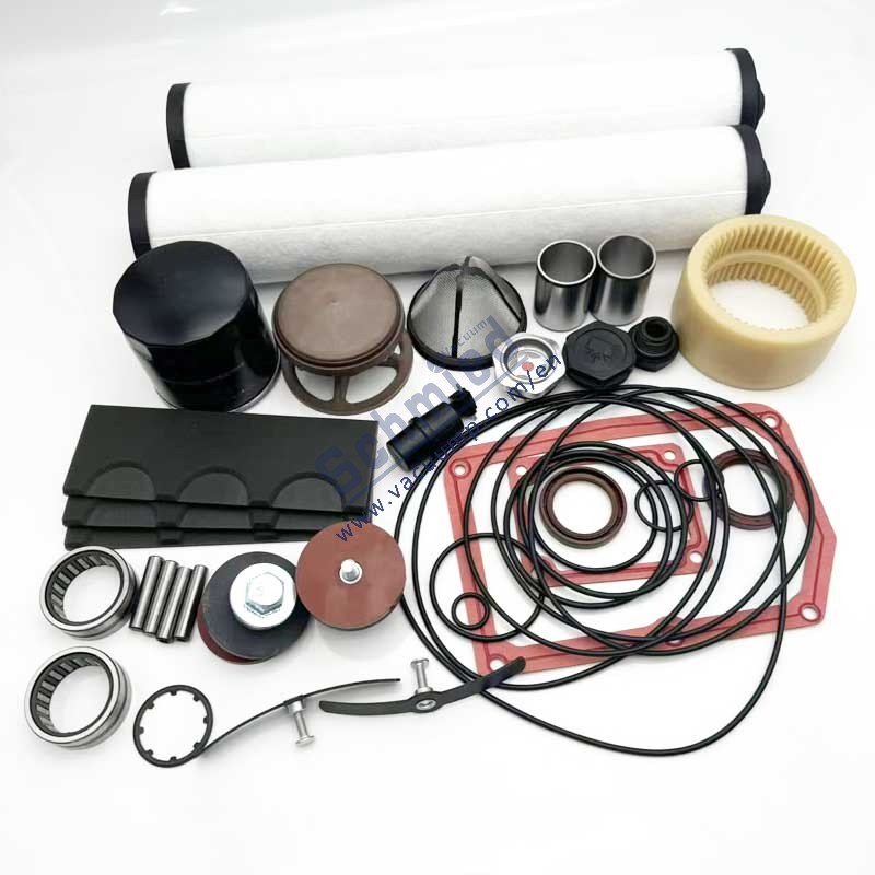 RA0155A Overhaul Kit With Filter Vanes Seal Repair Parts For BUSCH Vacuum Pump