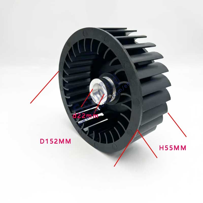 SV65B SV100B Cooling Turbine Fan PN: 71417080 For Sogevac Leybold