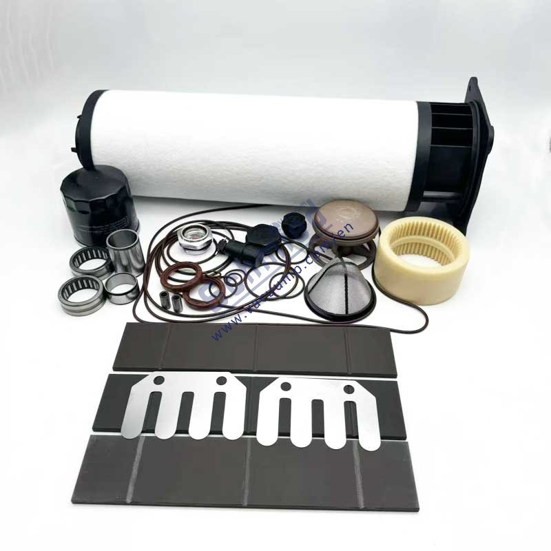 RD300-RD360 Overhaul Kit PN0993214801 With Vanes Seal Filters Repair Parts For Vacuum Pump for BUSCH