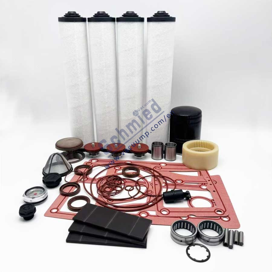RA0165 RA0205 Overhaul Kit 0993525285 With Filter Vanes Seal Repair Parts For BUSCH Vacuum Pump