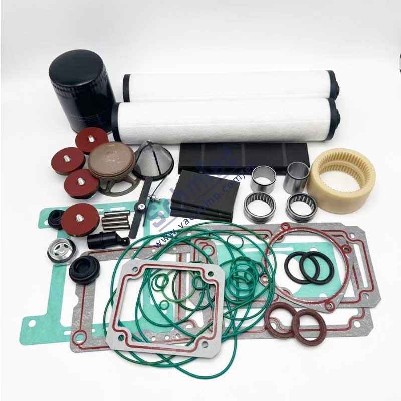 CB250 Overhaul Kit PN 0993115019 With Filter Vanes Seal Repair Parts For BUSCH Vacuum Pump